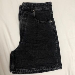 High Waisted Zara Black Shorts